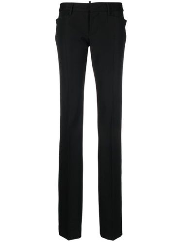 Pantalon en laine vierge à coupe slim - DSQUARED2 - Modalova