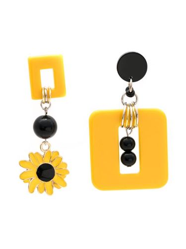 Boucles d'oreilles pendantes à design asymétrique - Amir Slama - Modalova