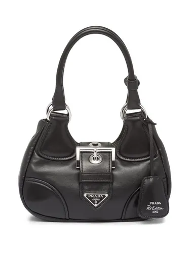 Mini sac Moon en cuir Nappa matelassé - Prada - Modalova