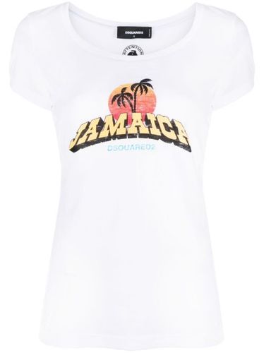 T-shirt à logo imprimé - DSQUARED2 - Modalova