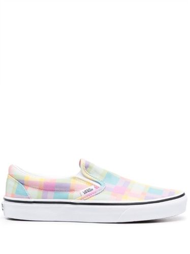 Vans baskets à damiers - Jaune - Vans - Modalova