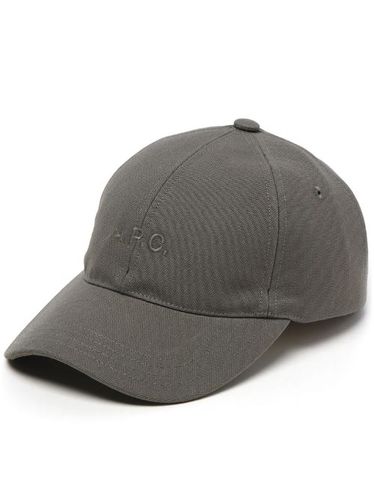 Casquette à logo Charlie brodé - A.P.C. - Modalova