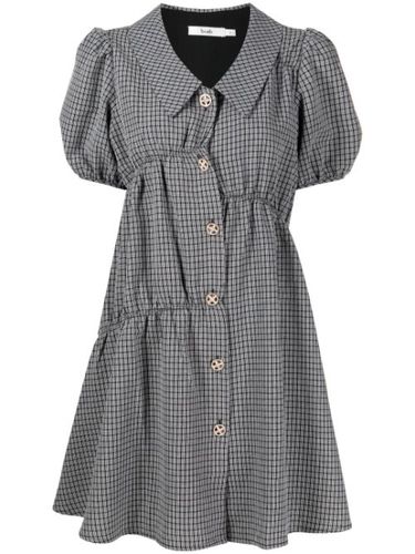 Robe-polo courte à carreaux - b+ab - Modalova