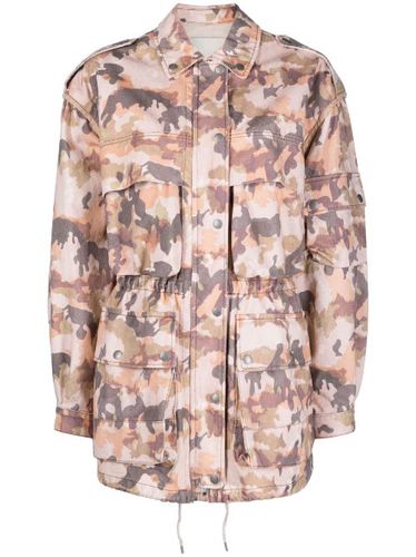 Veste Elize à imprimé camouflage - ISABEL MARANT - Modalova