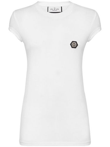 T-shirt en coton à patch logo - Philipp Plein - Modalova