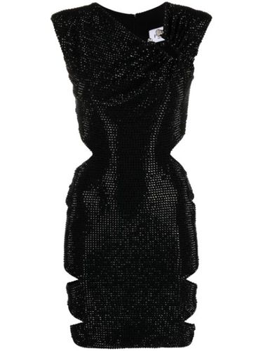 Robe courte à ornements en cristal - Philipp Plein - Modalova