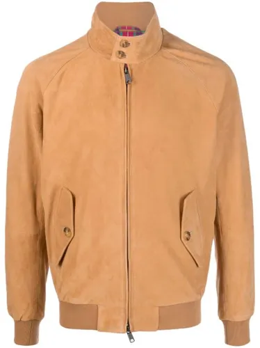 Veste zippée en daim - Baracuta - Modalova