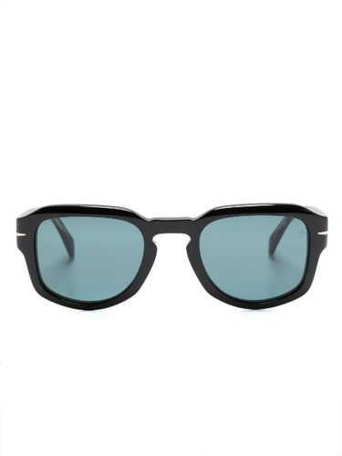 Lunettes de soleil teintées à monture carrée - Eyewear by David Beckham - Modalova