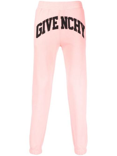 Pantalon de jogging en coton à logo brodé - Givenchy - Modalova