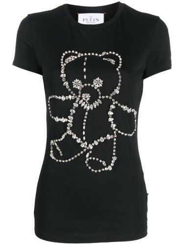 T-shirt Sexy Pure Fit Castoni en coton - Philipp Plein - Modalova