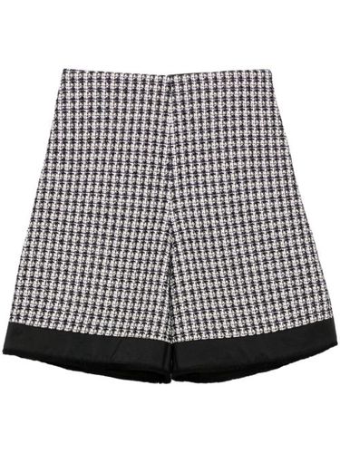 Moncler short en tweed - Blanc - Moncler - Modalova