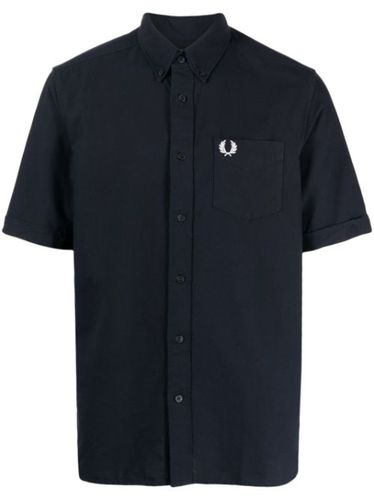 Chemise en coton à manches courtes - Fred Perry - Modalova