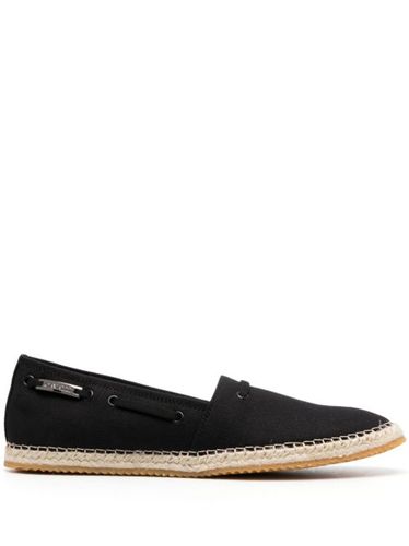 Espadrilles à plaque logo - Roberto Cavalli - Modalova