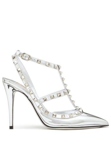 Escarpins Rockstud 100 mm à bride cheville - Valentino Garavani - Modalova