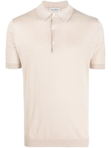 Polo en maille nervurée - John Smedley - Modalova