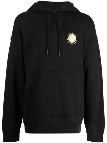 Hoodie en coton à imprimé graphique - Marcelo Burlon County of Milan - Modalova