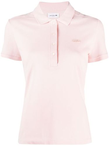 Polo en coton à logo appliqué - Lacoste - Modalova