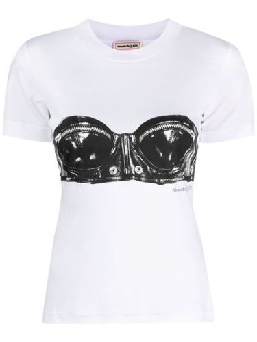 T-shirt à imprimé - Alexander McQueen - Modalova