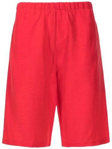 Short en lin à taille élastiquée - Amir Slama - Modalova