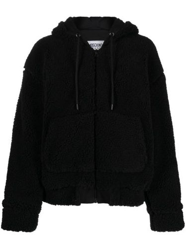 Hoodie à ornements en cristal - MOSCHINO JEANS - Modalova