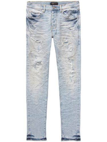 Jean skinny à effet usé - Purple Brand - Modalova