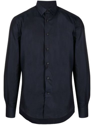 Chemise en coton à col italien - Lanvin - Modalova