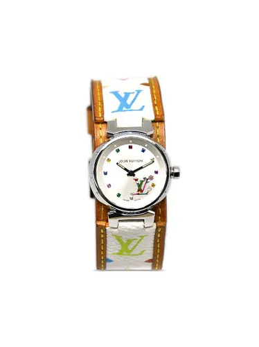 Montre Tambour 24 mm pre-owned (années 1990-2000) - Louis Vuitton Pre-Owned - Modalova