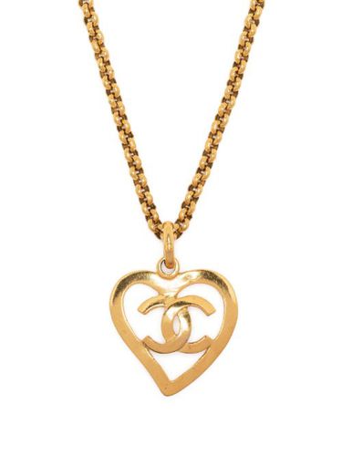 Collier à pendentif cœur (1995) - CHANEL Pre-Owned - Modalova