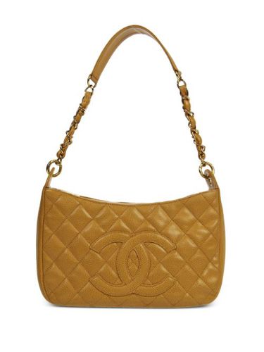 Sac porté épaule à matelassage losanges (2002) - CHANEL Pre-Owned - Modalova