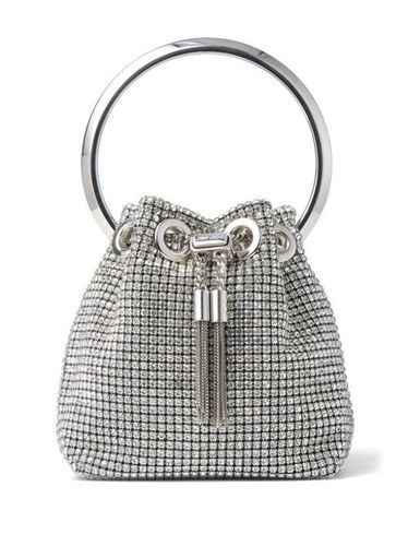 Mini sac Bon Bon à ornements en cristal - Jimmy Choo - Modalova