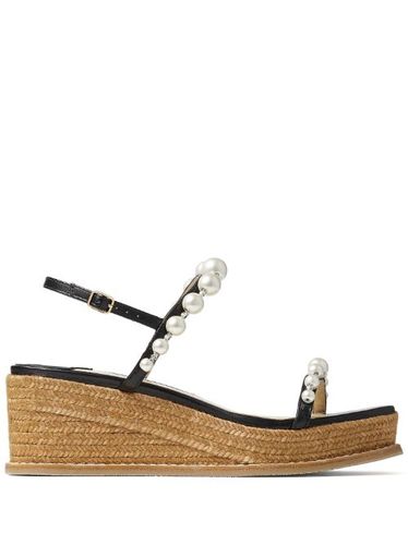 Espadrilles compensées Amatuus 60 mm à perles - Jimmy Choo - Modalova