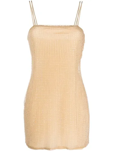 Robe courte à ornements de perles - Alexander Wang - Modalova