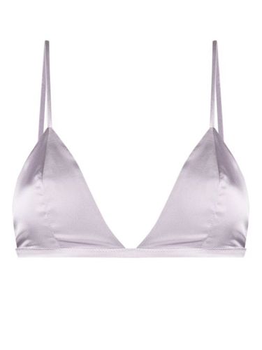 Soutien-gorge en soie à bonnets triangles - Kiki de Montparnasse - Modalova