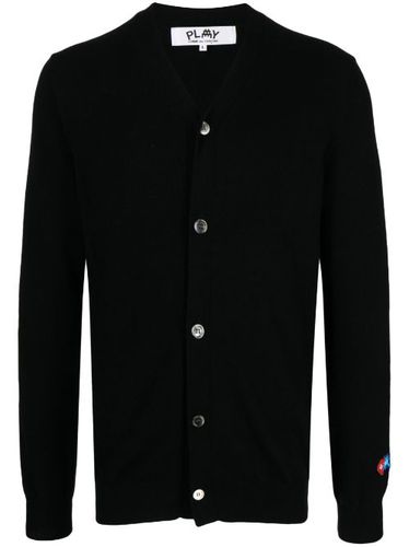 X Invader cardigan à motif cœur - Comme Des Garçons Play - Modalova