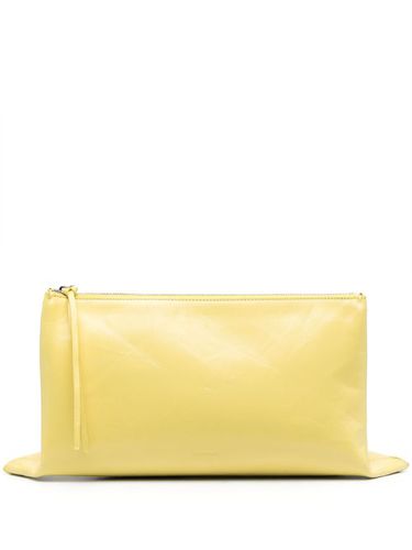 Pochette à logo embossé - Jil Sander - Modalova