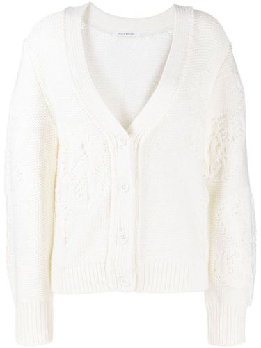 Cardigan en laine à col v - Cecilie Bahnsen - Modalova