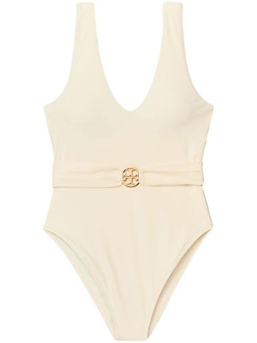 Maillot de bain Miller à col plongeant - Tory Burch - Modalova