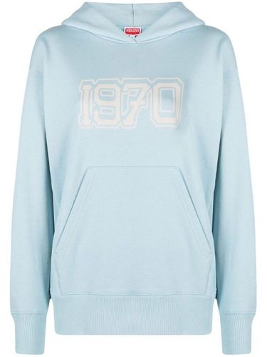 Hoodie en coton à imprimé graphique - Kenzo - Modalova