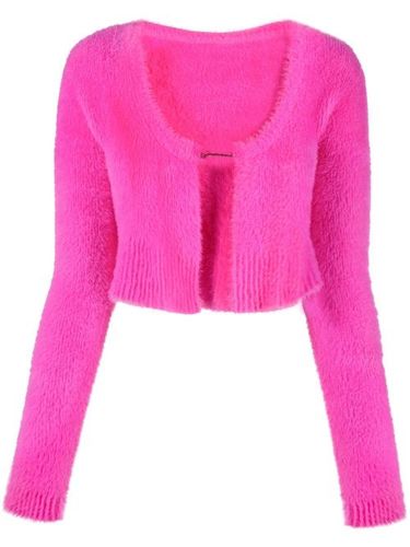 Cardigan crop La Maille à breloque logo - Jacquemus - Modalova