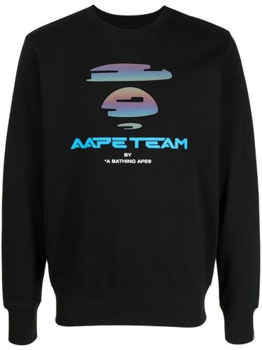 Sweat à logo imprimé - AAPE BY *A BATHING APE® - Modalova
