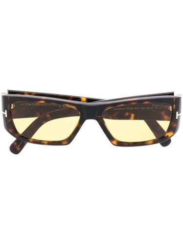 Lunettes de soleil à monture rectangulaire - TOM FORD Eyewear - Modalova