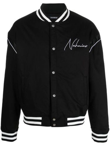 Veste bomber à imprimé graphique - Nahmias - Modalova