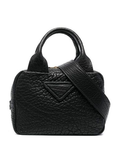 Sac à main en cuir grainé - Prada - Modalova