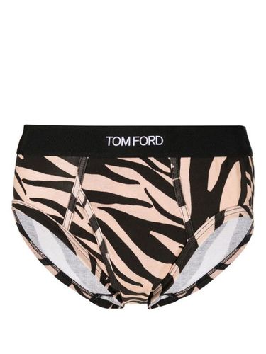 Slip à taille logo - TOM FORD - Modalova