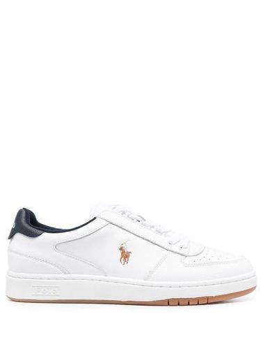 Baskets à logo Court brodé - Polo Ralph Lauren - Modalova