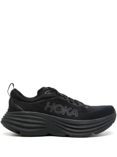 HOKA basket à patch logo - Noir - HOKA - Modalova