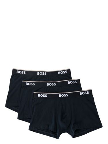 Lot de trois boxers à taille logo - BOSS - Modalova