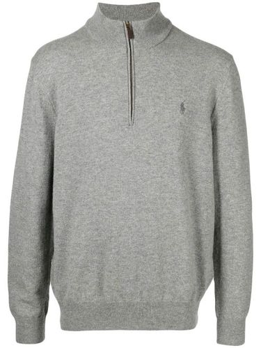 Pull en maille à logo brodé - Polo Ralph Lauren - Modalova