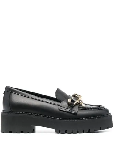 Mocassins 50 mm à détail de chaîne - Tommy Hilfiger - Modalova