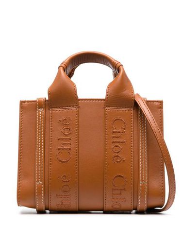 Mini sac cabas Woody - Chloé - Modalova